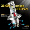 H4 9003 LED Headlight Bulb