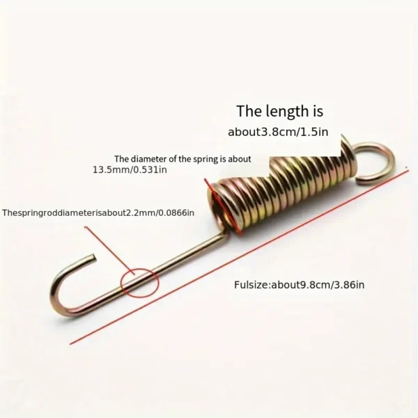 Offset Support Springs for Motorcycles